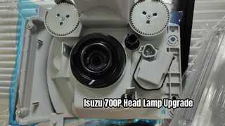 4HK1 8-98226185-0 L , 4HK1 8-98226181-0 R Head Lamp متناسب با NKR700P